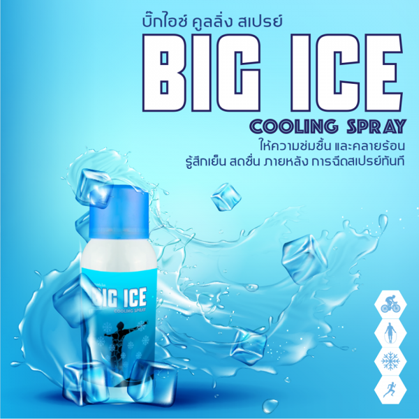 BIG ICE COOLING SPRAY สเปรย์เย็น 2