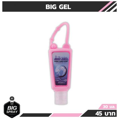 BIG GEL เจลแอลกอฮอล์ล้างมือ alcohol 75% 30 ml.