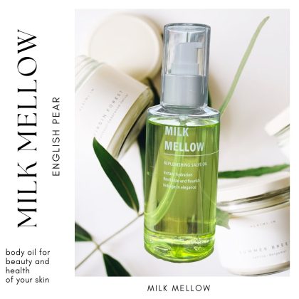 Milk Mellow ครีมน้ำนมตบผิวกาย กลิ่น English Pear